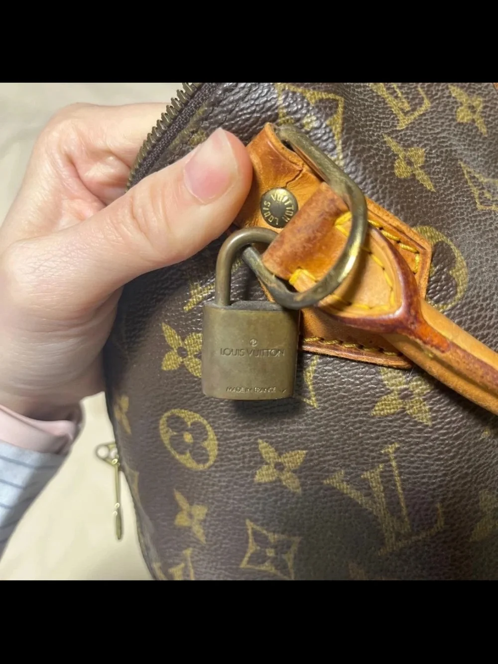 Louis Vuitton Monogram Canvas Alma BB Satchel - Brown